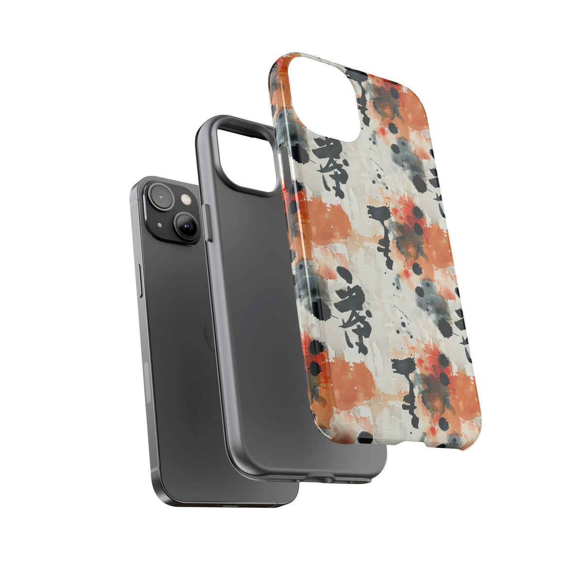 Japanese Pattern Phone Case – Elegant & Timeless Design for Your Phone 459