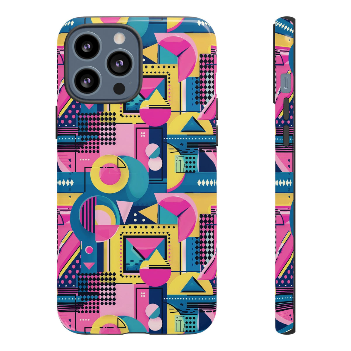 Retro 80s Seamless Phone Case – Vintage Style Meets Modern Protection 090