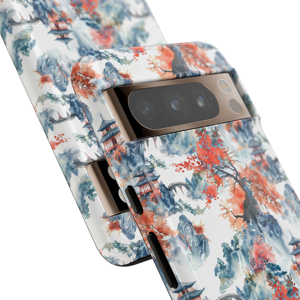 Japanese Pattern Phone Case – Elegant & Timeless Design for Your Phone 043