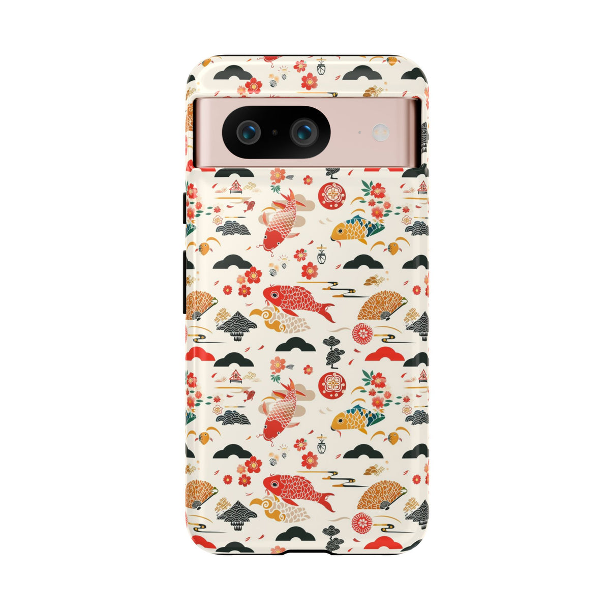 Japanese Pattern Phone Case – Elegant & Timeless Design for Your Phone 154