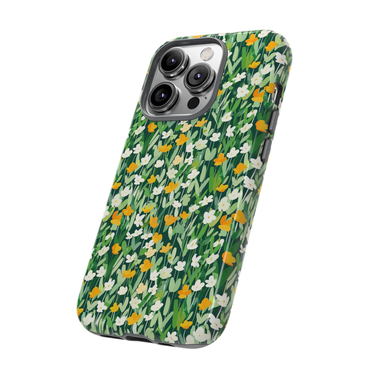 Spring Pattern Phone Case – Fresh & Vibrant Design for Your Phone 414