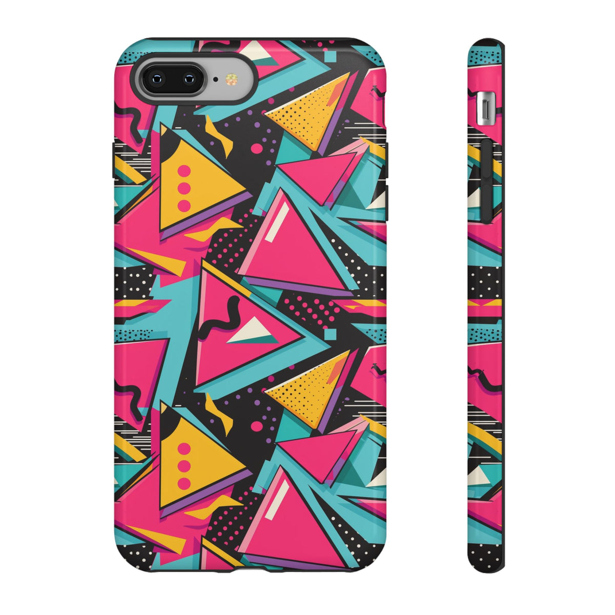 Retro 80s Seamless Phone Case – Vintage Style Meets Modern Protection 098