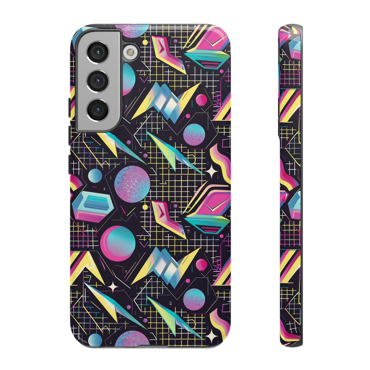 Retro 80s Seamless Phone Case – Vintage Style Meets Modern Protection 086