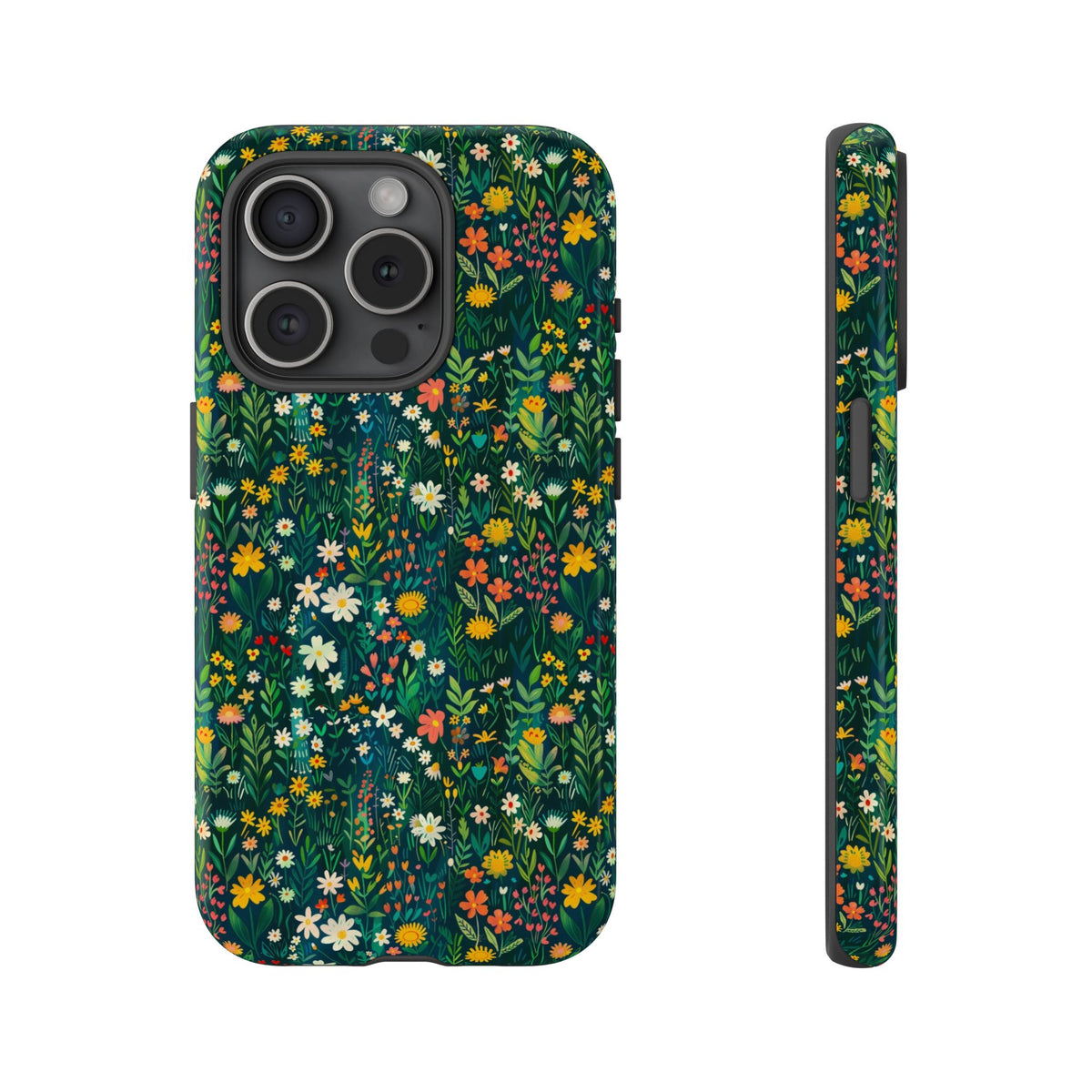 Spring Pattern Phone Case – Fresh & Vibrant Design for Your Phone 410