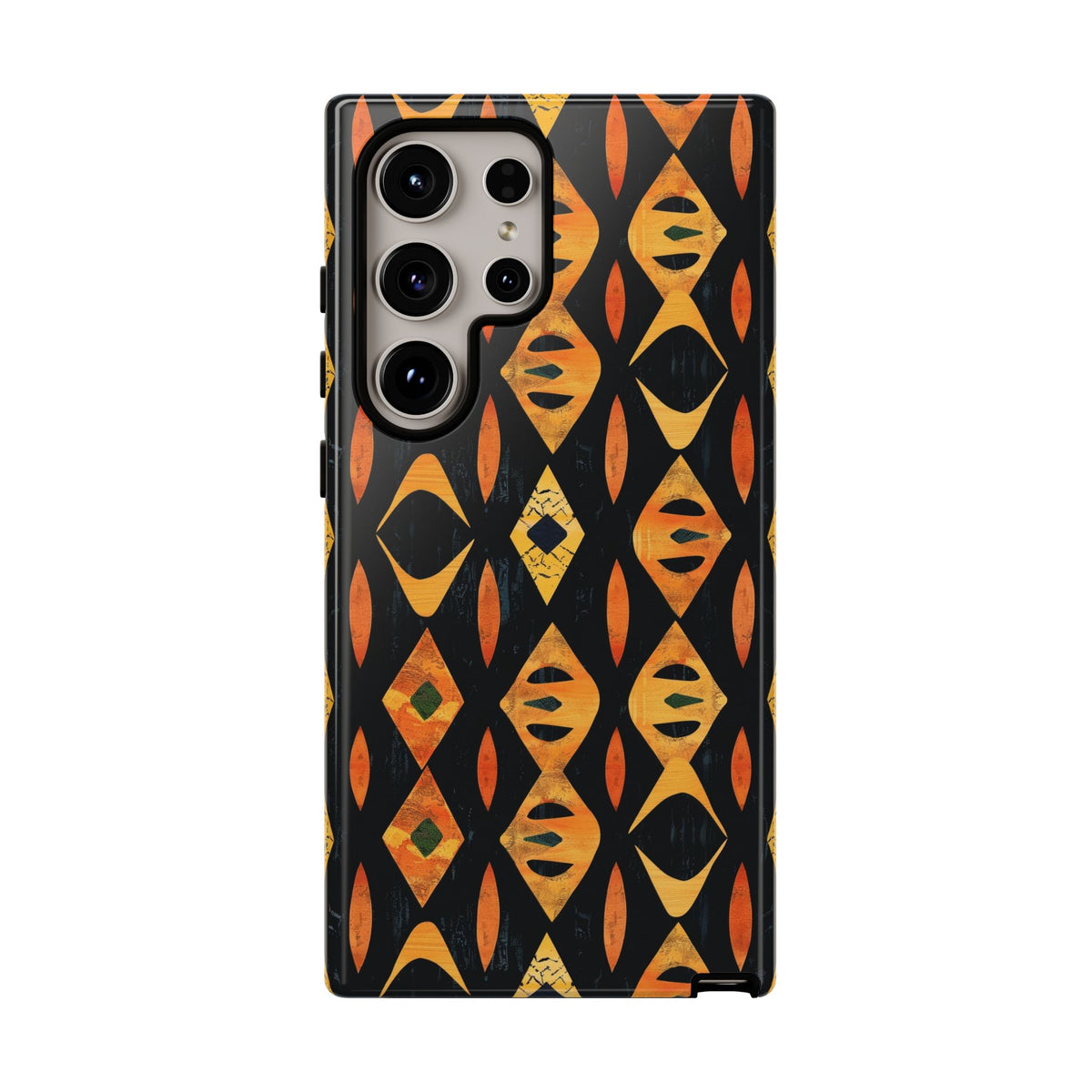 Stylish African Pattern Phone Case – Unique and Vibrant Protection 154