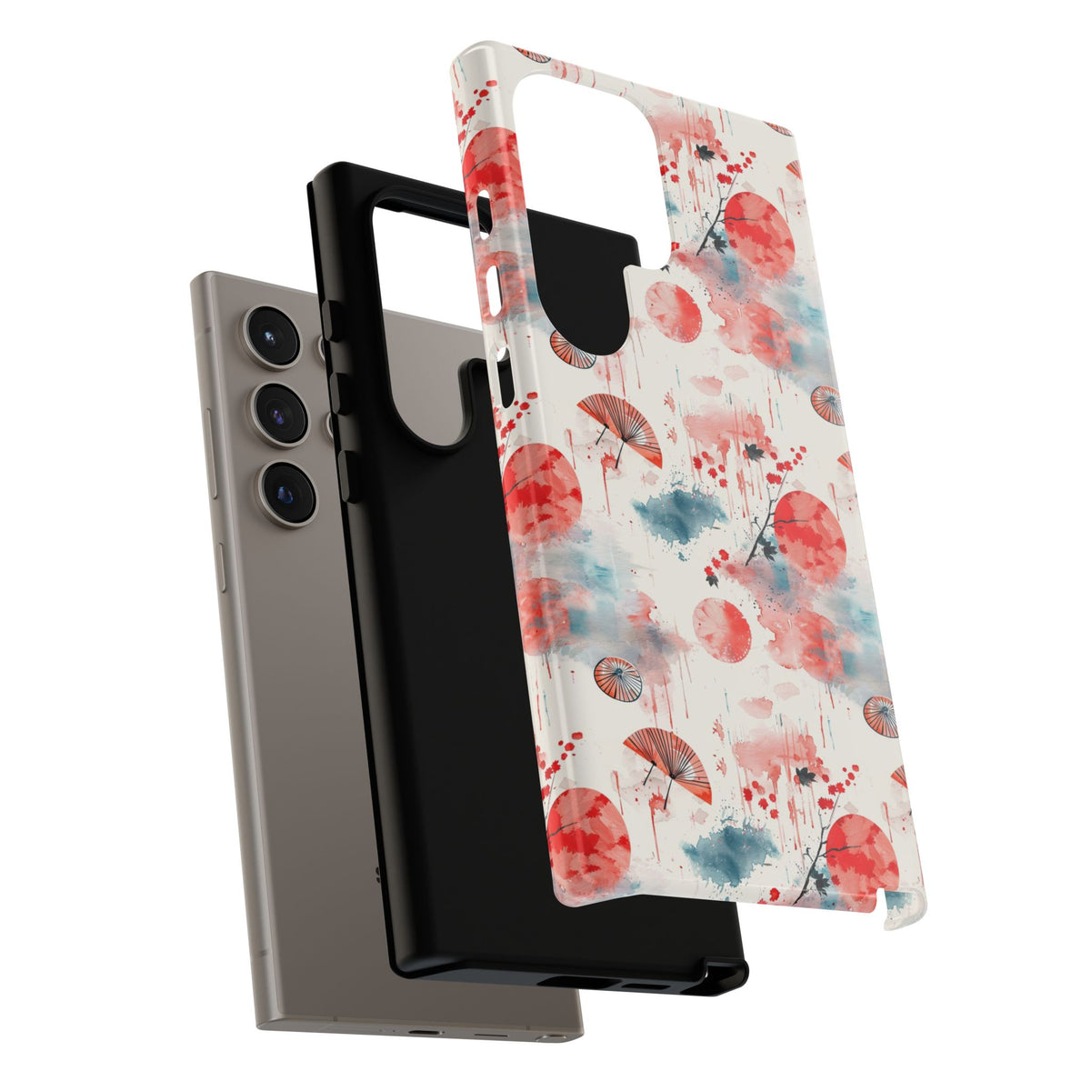 Japanese Pattern Phone Case – Elegant & Timeless Design for Your Phone 499