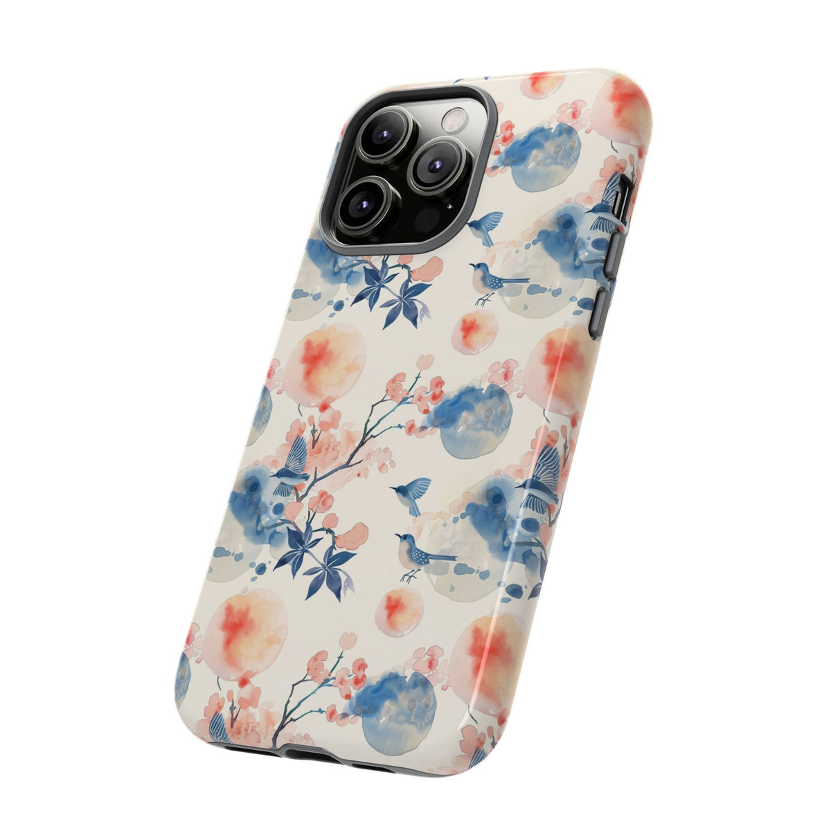 Japanese Pattern Phone Case – Elegant & Timeless Design for Your Phone 083