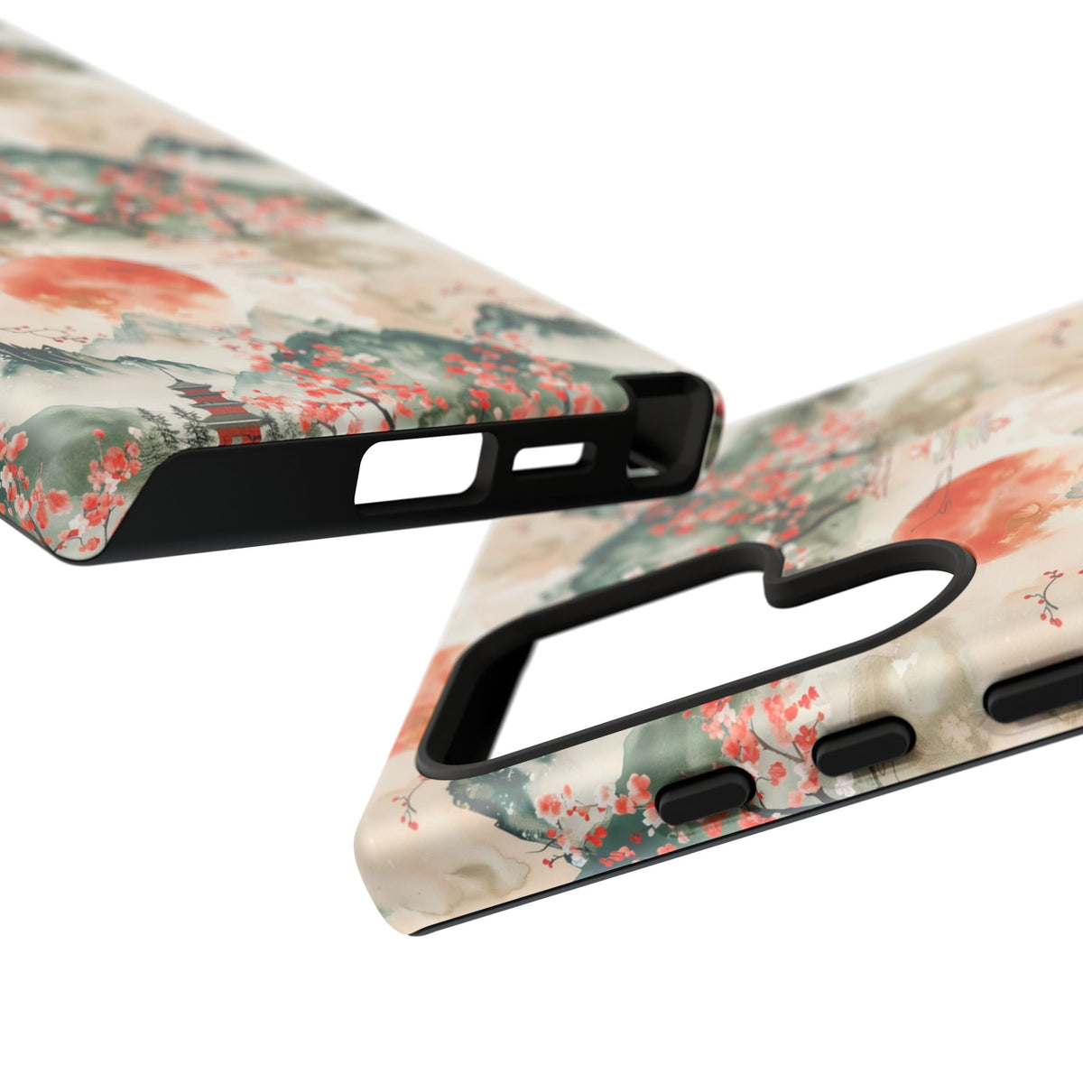 Japanese Pattern Phone Case – Elegant & Timeless Design for Your Phone 057