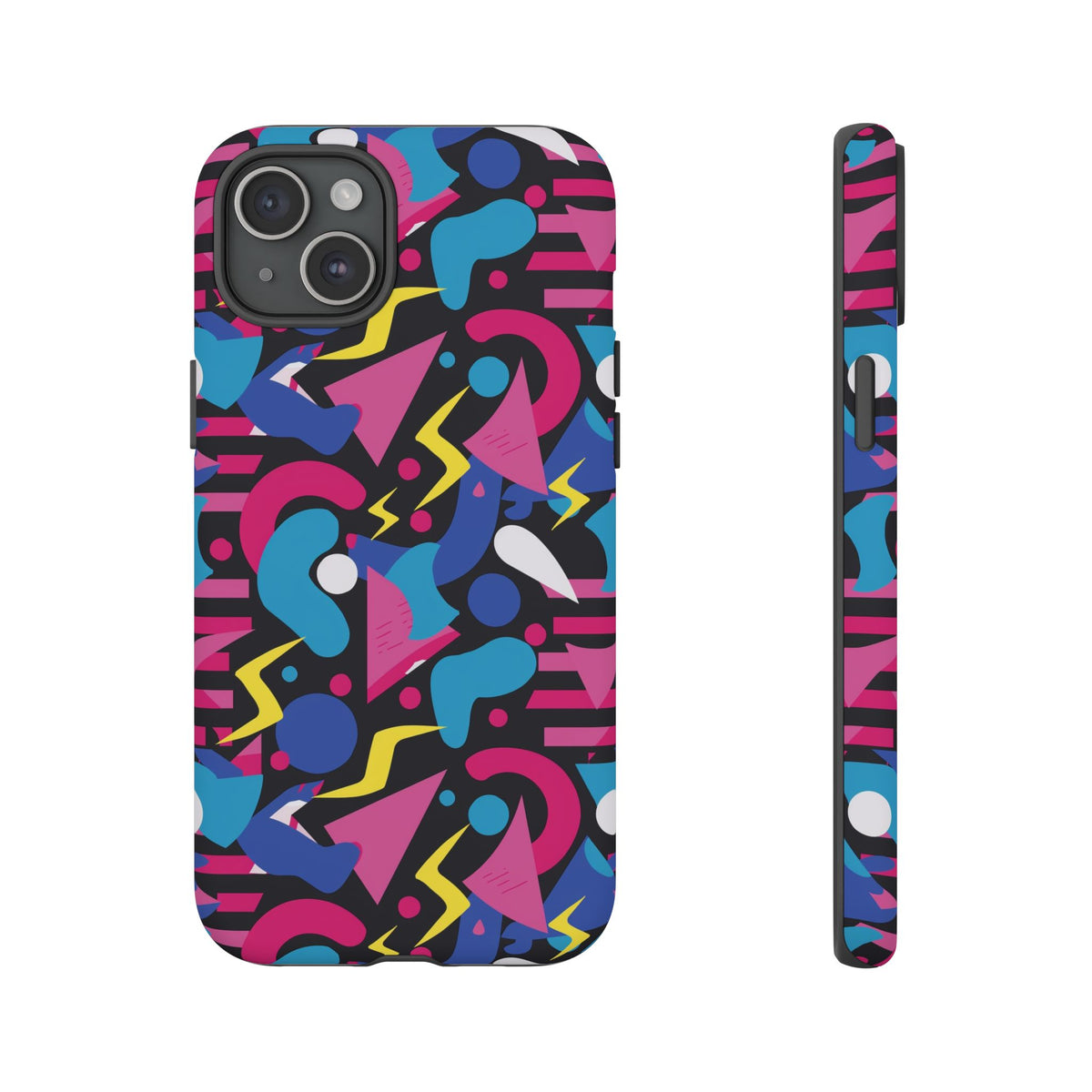 Retro 80s Seamless Phone Case – Vintage Style Meets Modern Protection 096