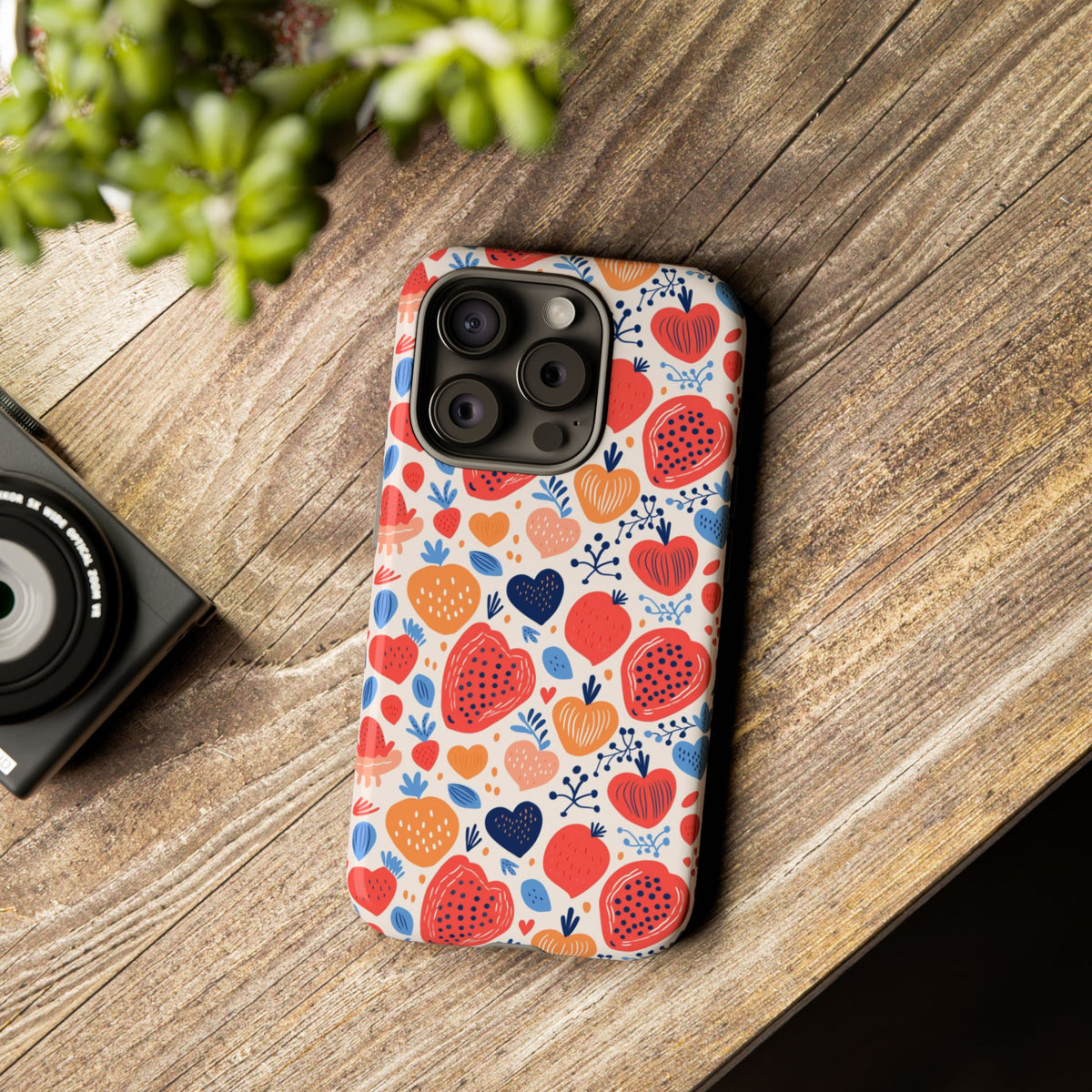 Fruit Pattern Phone Case – Vibrant & Fun Design for Your Smartphone 917