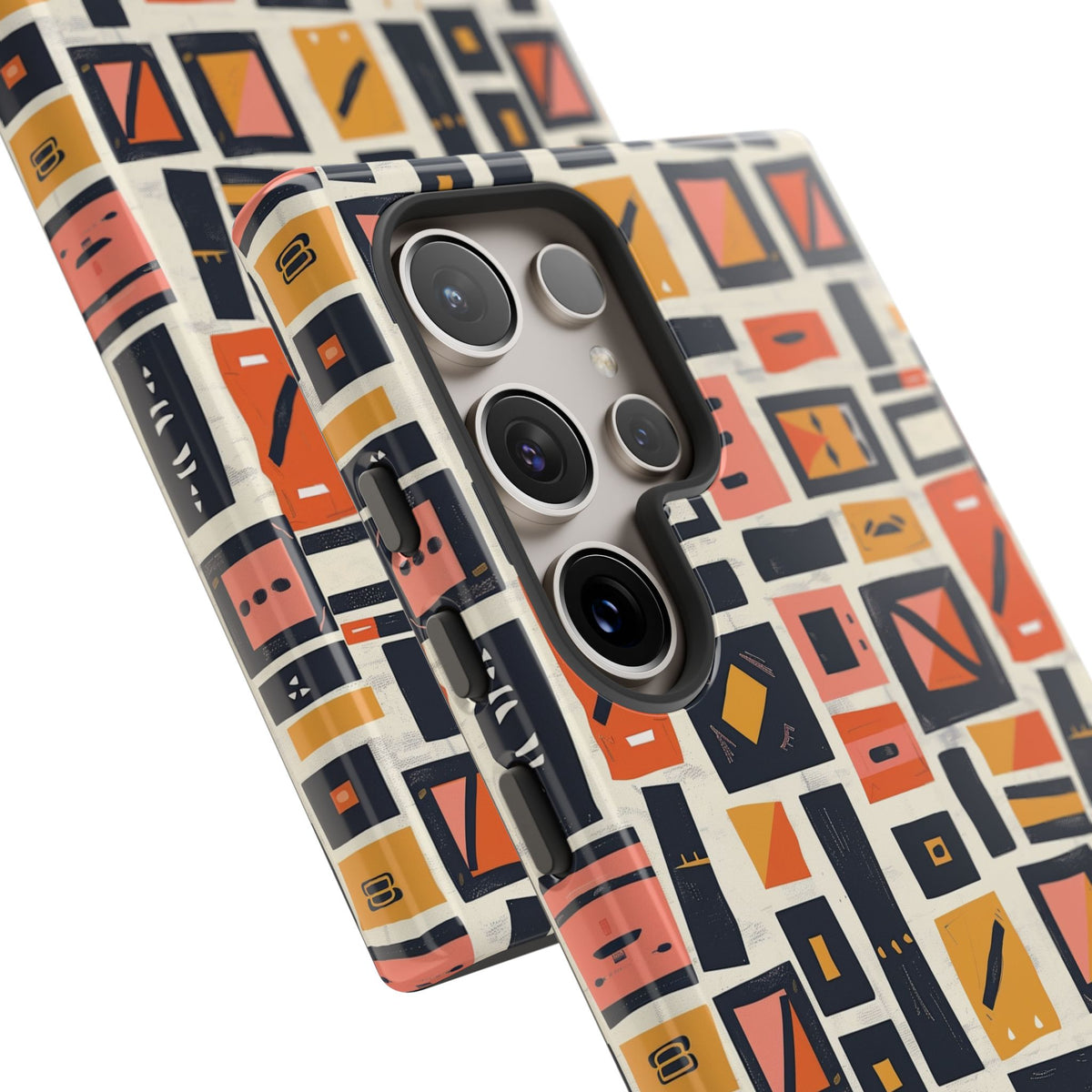 Stylish African Pattern Phone Case – Unique and Vibrant Protection 087