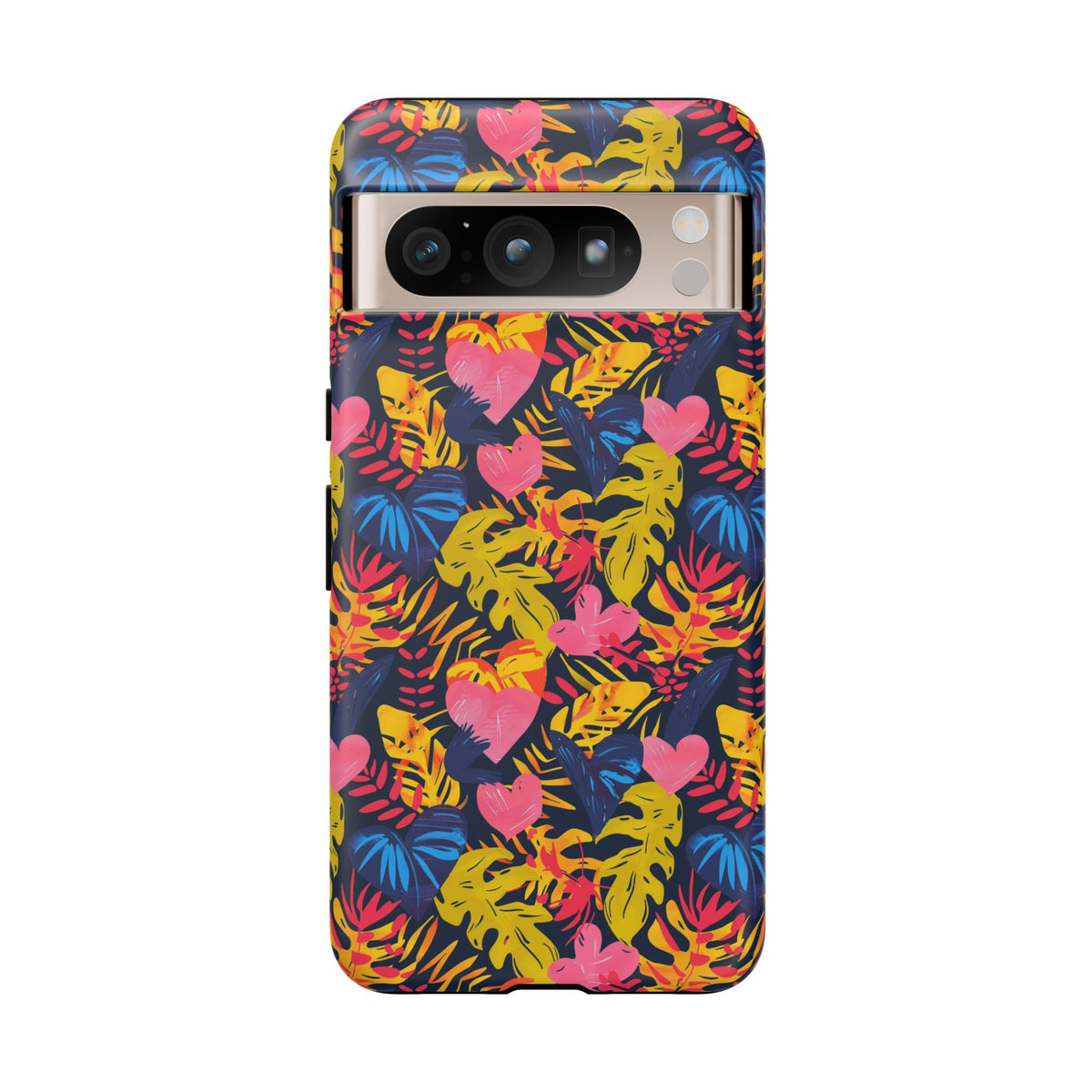 Heart Pattern Phone Case – Stylish & Loving Design for Your Device 360