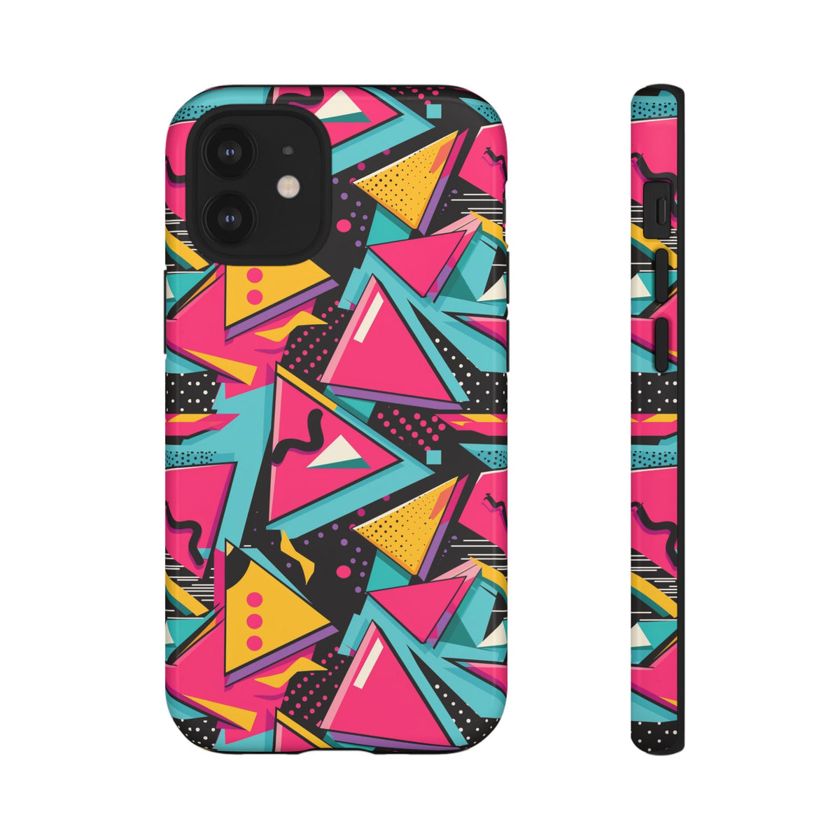 Retro 80s Seamless Phone Case – Vintage Style Meets Modern Protection 098