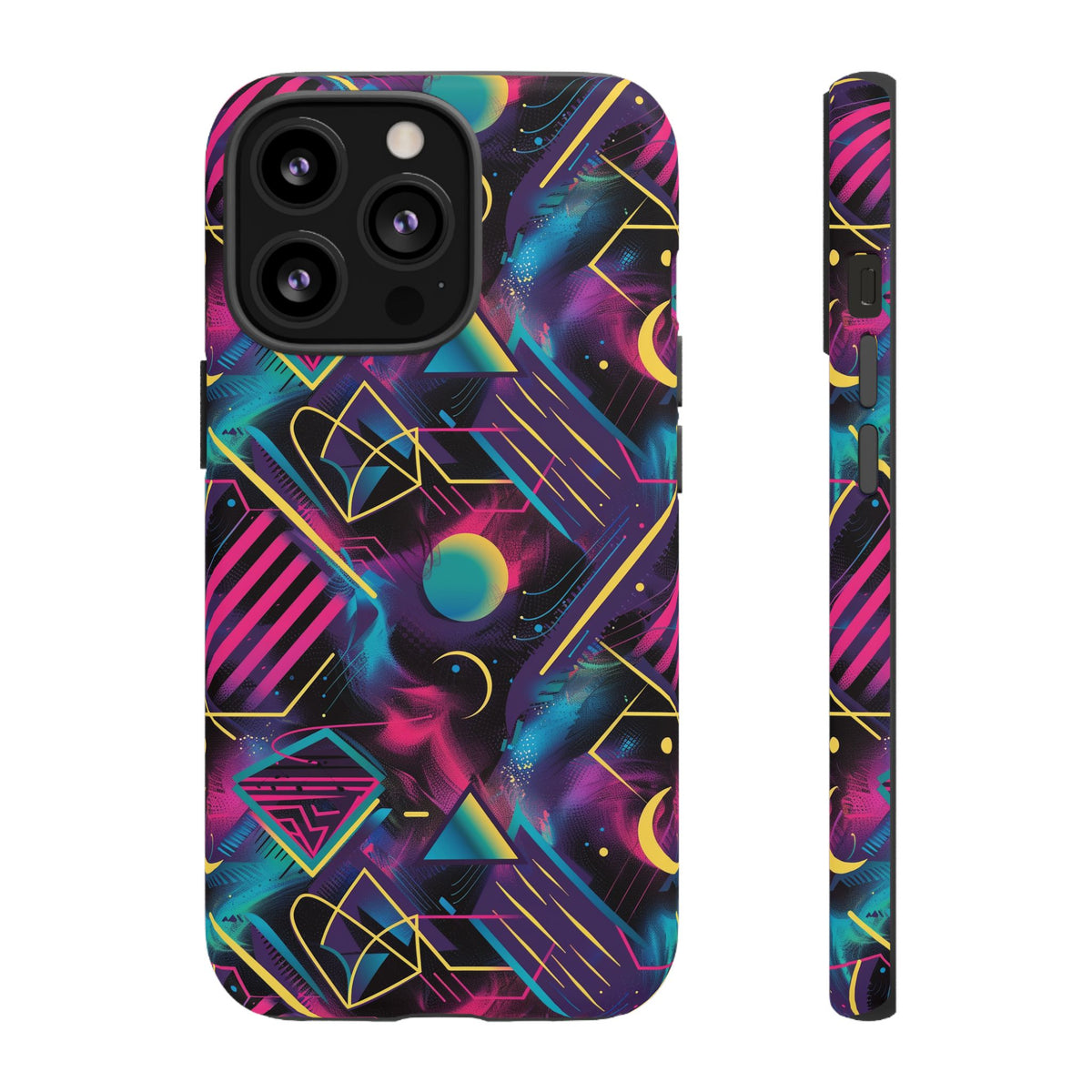 Retro 80s Seamless Phone Case – Vintage Style Meets Modern Protection 076