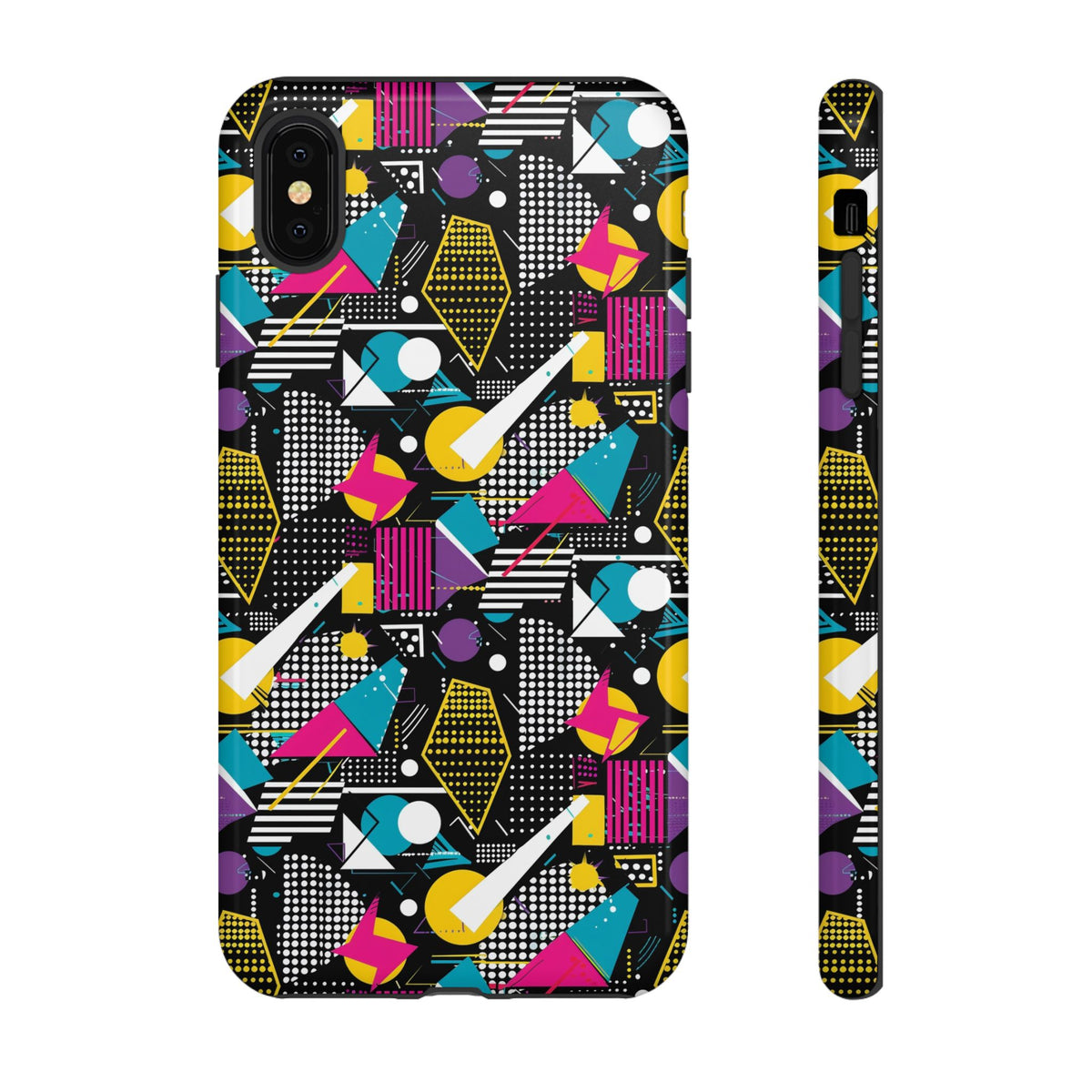 Retro 80s Seamless Phone Case – Vintage Style Meets Modern Protection 173