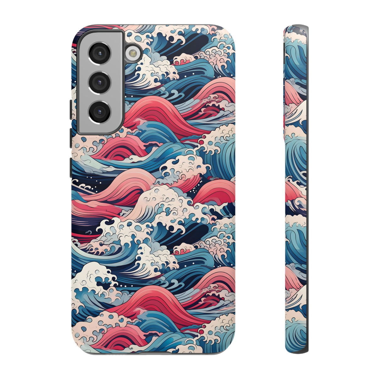 Japanese Waves Phone Case – Embrace Timeless Elegance with Classic Design 3