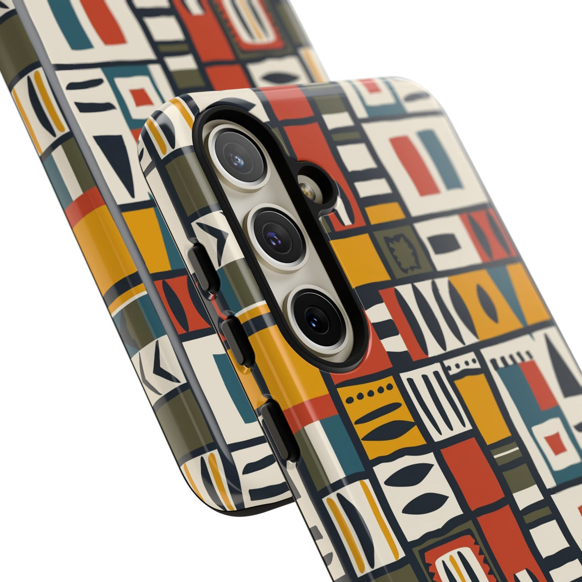 Stylish African Pattern Phone Case – Unique and Vibrant Protection 013