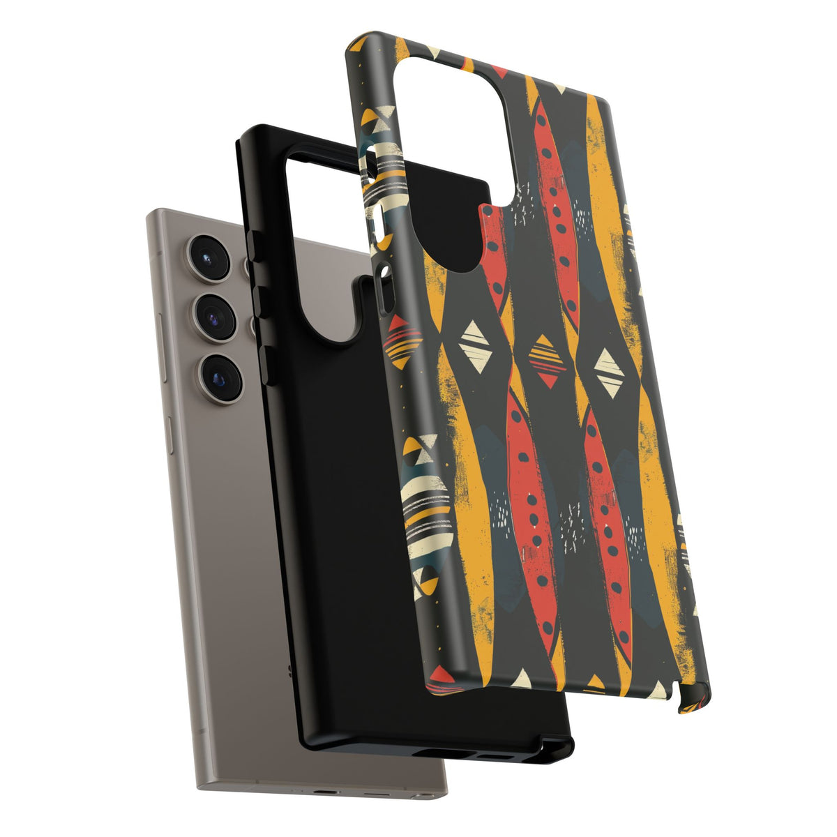 Stylish African Pattern Phone Case – Unique and Vibrant Protection 156