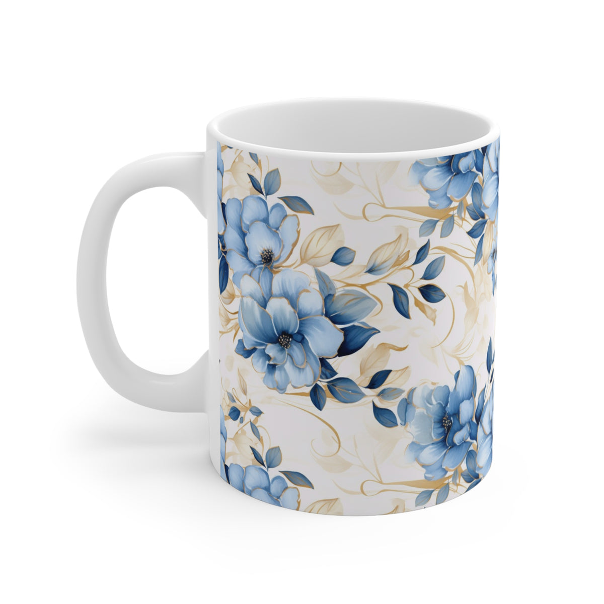 Various Watercolor Design All Over Coffee Mug – Unique Artistic Ceramic Coffee Cup 108