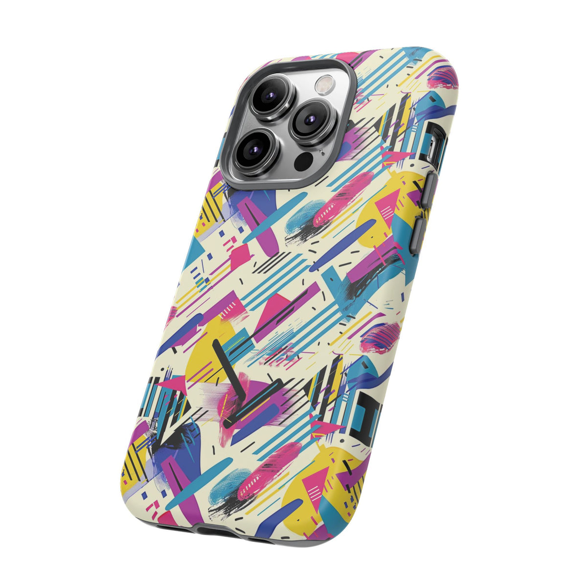 Retro 80s Seamless Phone Case – Vintage Style Meets Modern Protection 134