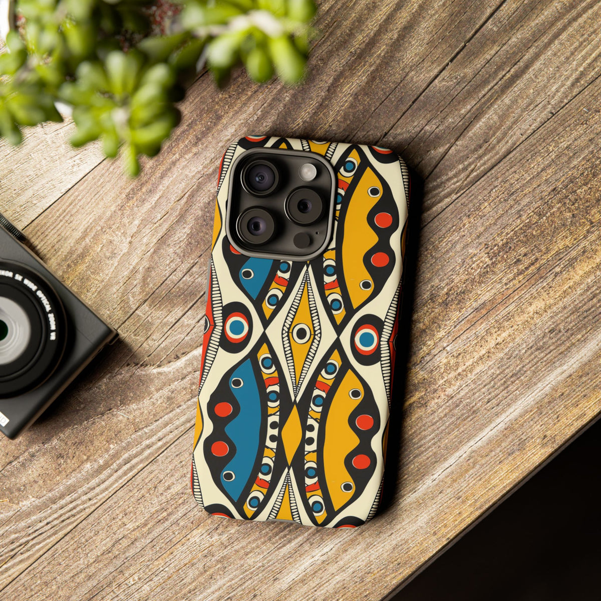 Stylish African Pattern Phone Case – Unique and Vibrant Protection 180