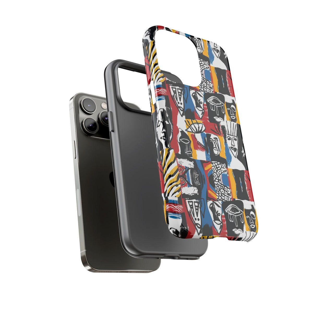 Stylish African Pattern Phone Case – Unique and Vibrant Protection 105