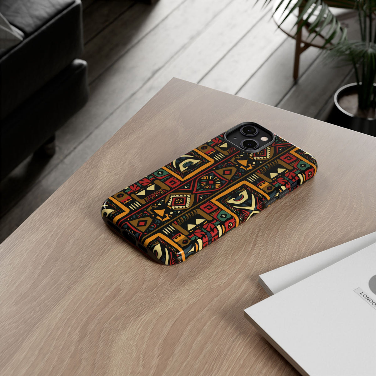 Stylish African Pattern Phone Case – Unique and Vibrant Protection 164