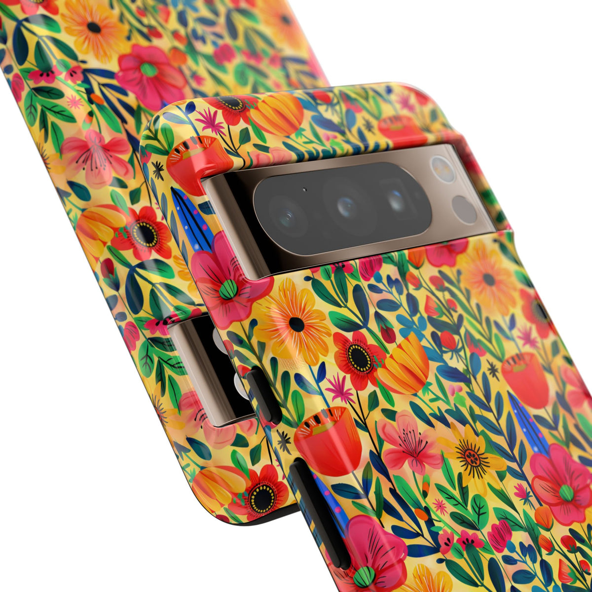 Frida Kahlo's Flower Phone Case – Artistic Elegance for Your Phone 7