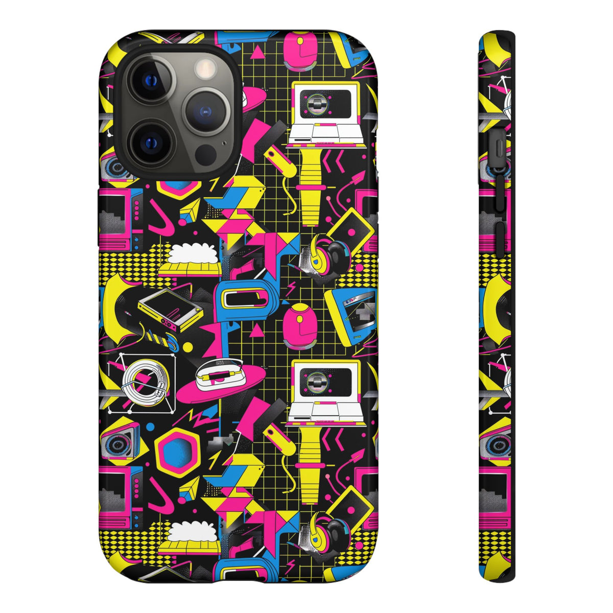 Retro 80s Seamless Phone Case – Vintage Style Meets Modern Protection 149