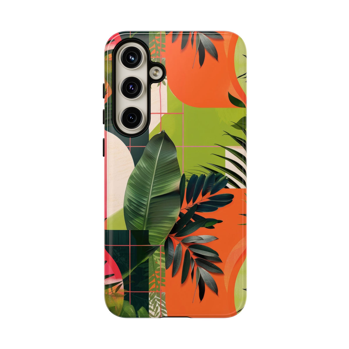 Jungle Collage Phone Case – Vibrant & Durable Nature-Inspired Protection