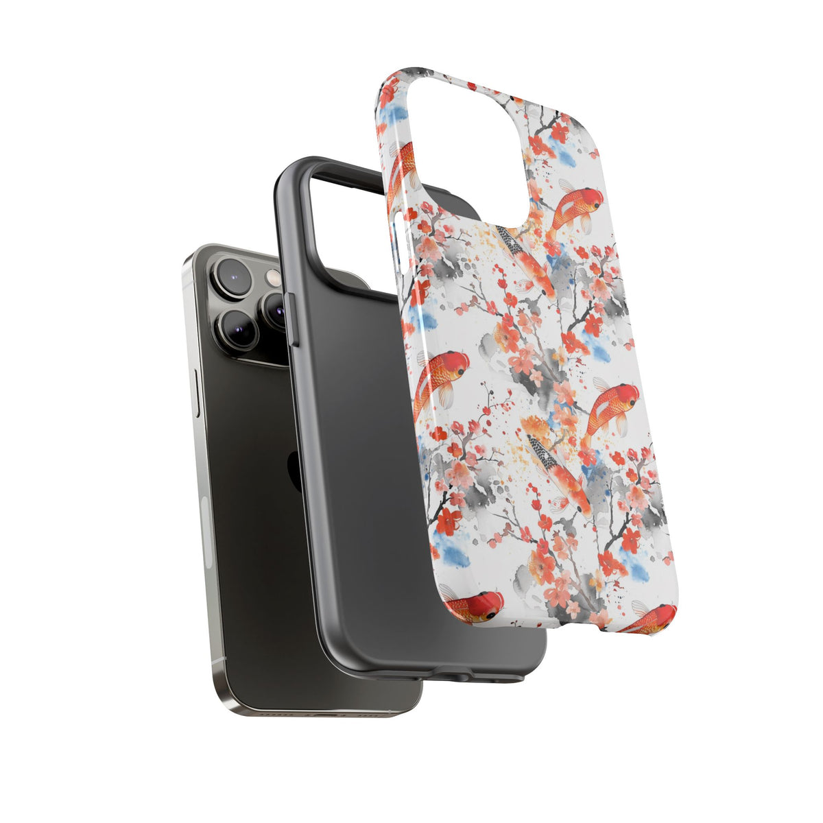 Japanese Pattern Phone Case – Elegant & Timeless Design for Your Phone 035