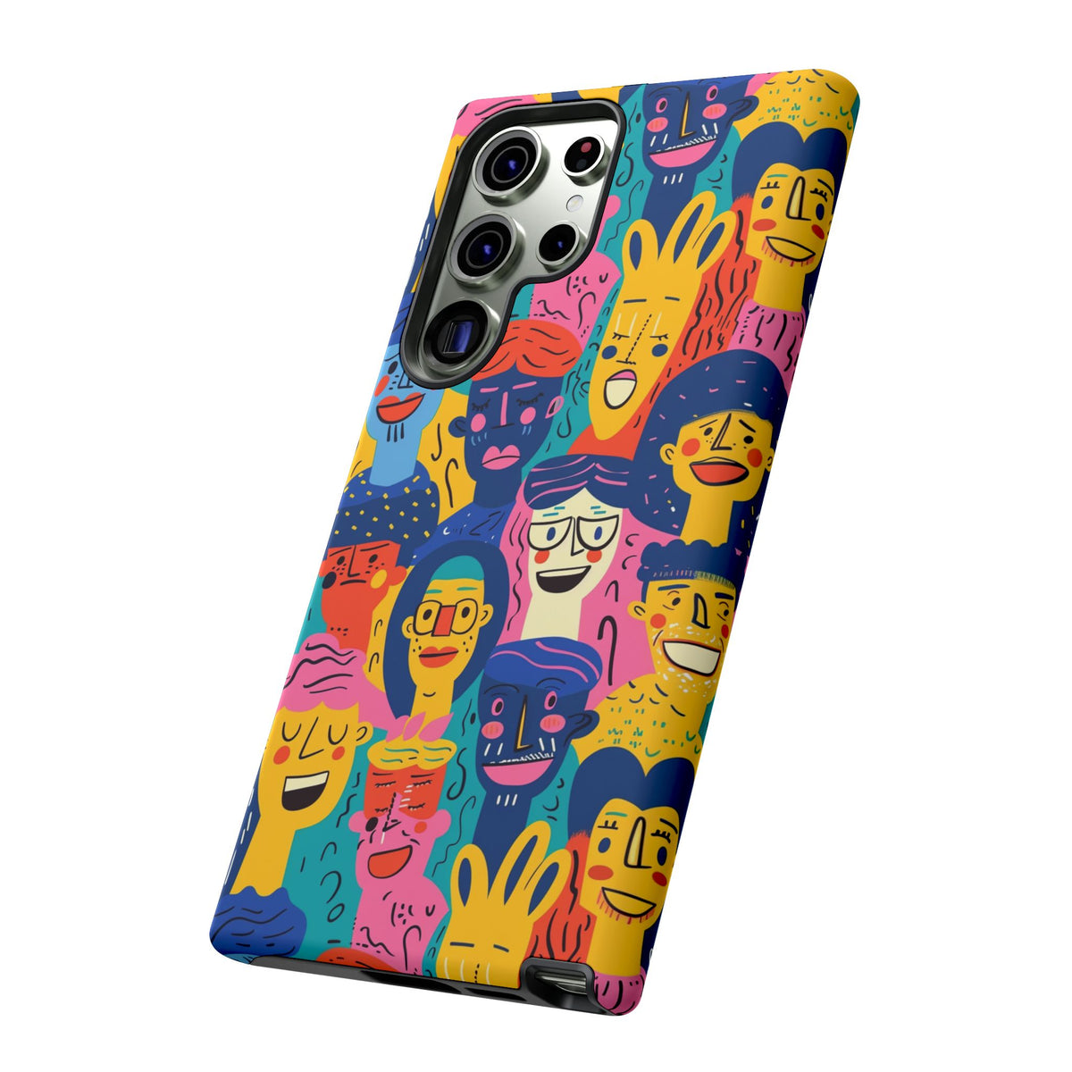 Happy Faces Phone Case – Joyful and Cheerful Design for a Bright Look 6