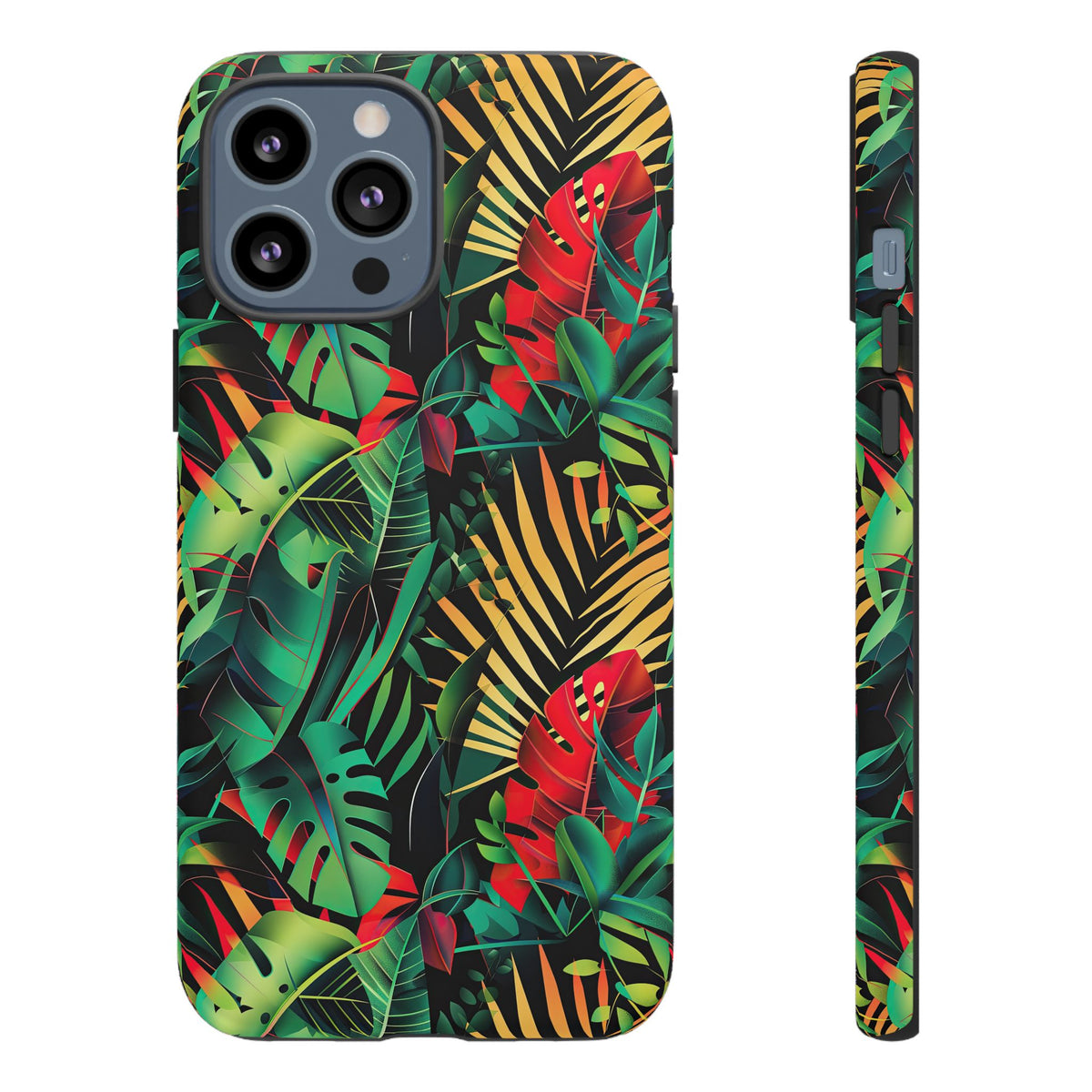 Jungle Collage Phone Case – Vibrant & Durable Nature-Inspired Protection