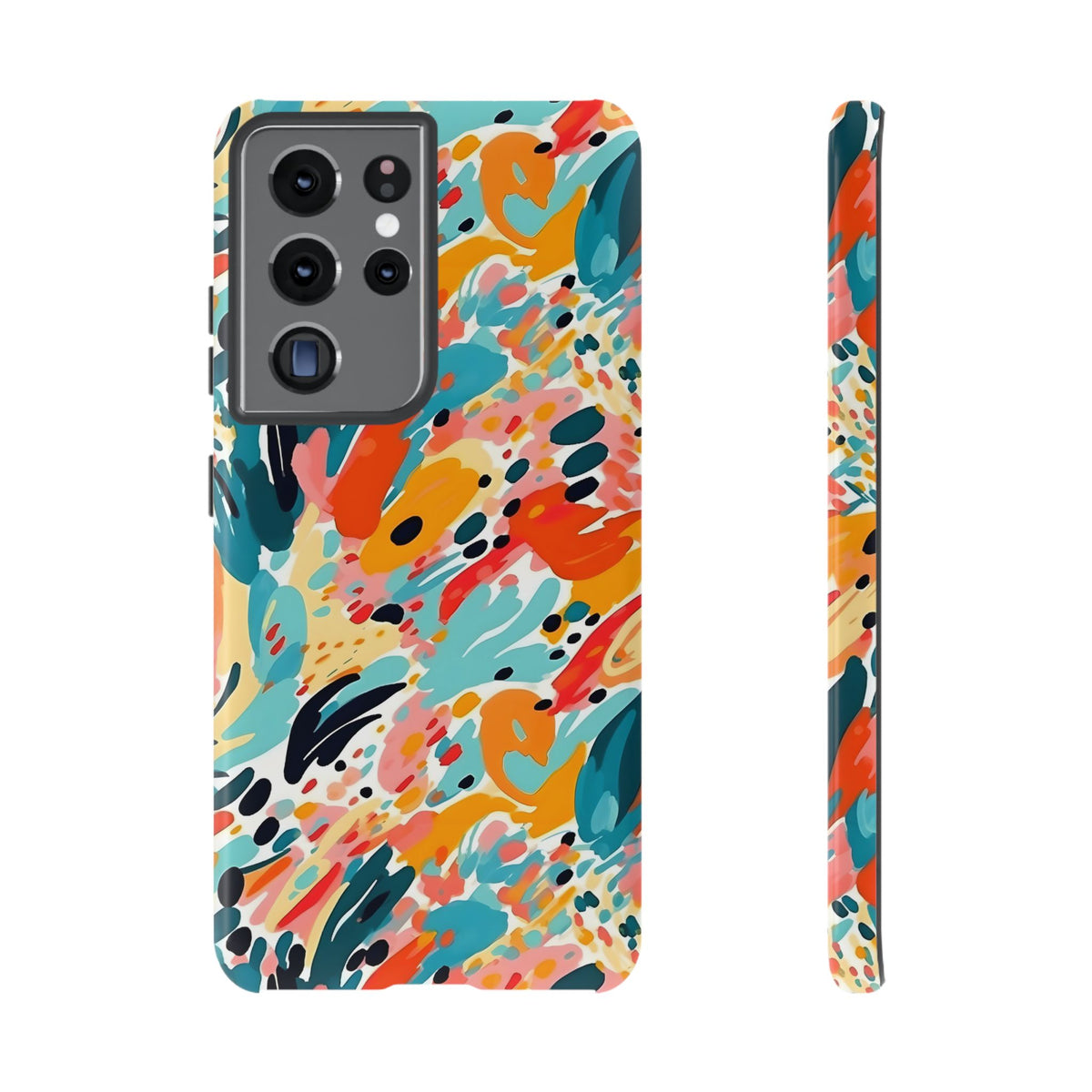 Abstract Painting Design Phone Case – Modern Art-Inspired Phone Cover 7