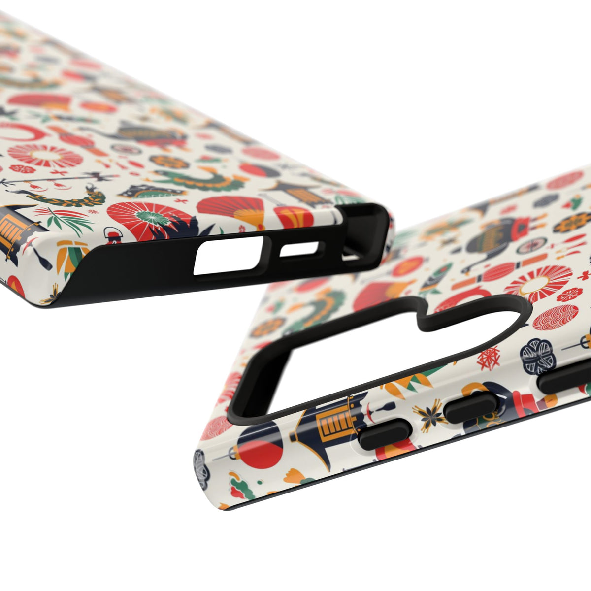 Japanese Pattern Phone Case – Elegant & Timeless Design for Your Phone 461