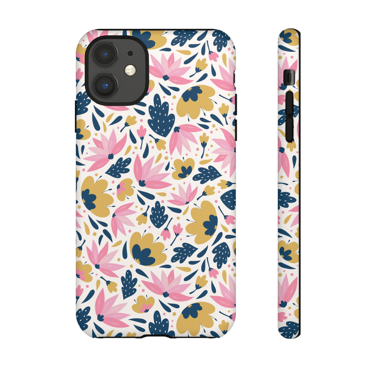 Colorful Little Flower Design Phone Case – Bright and Cheerful Floral Phone Cover 3