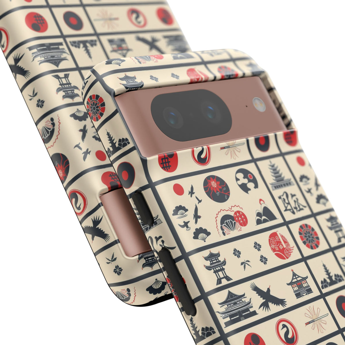 Japanese Pattern Phone Case – Elegant & Timeless Design for Your Phone 099