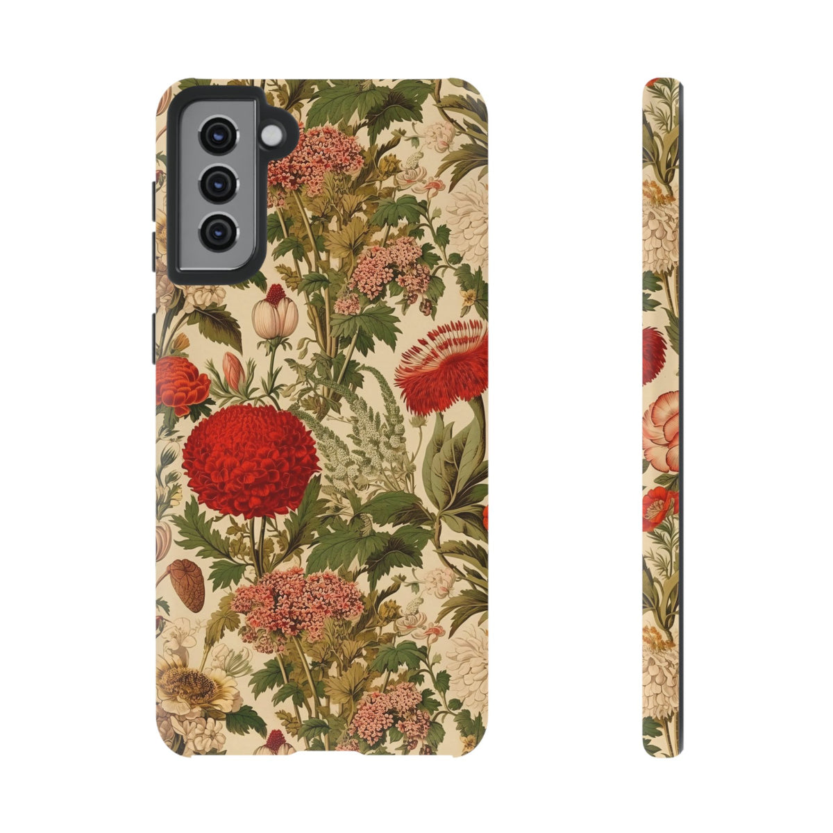 Antique Garden Botanical Phone Case - Vintage Botanical Phone Cover 2