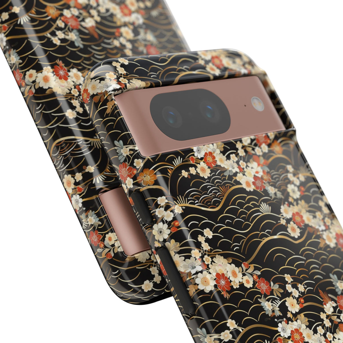 Japanese Pattern Phone Case – Elegant & Timeless Design for Your Phone 097