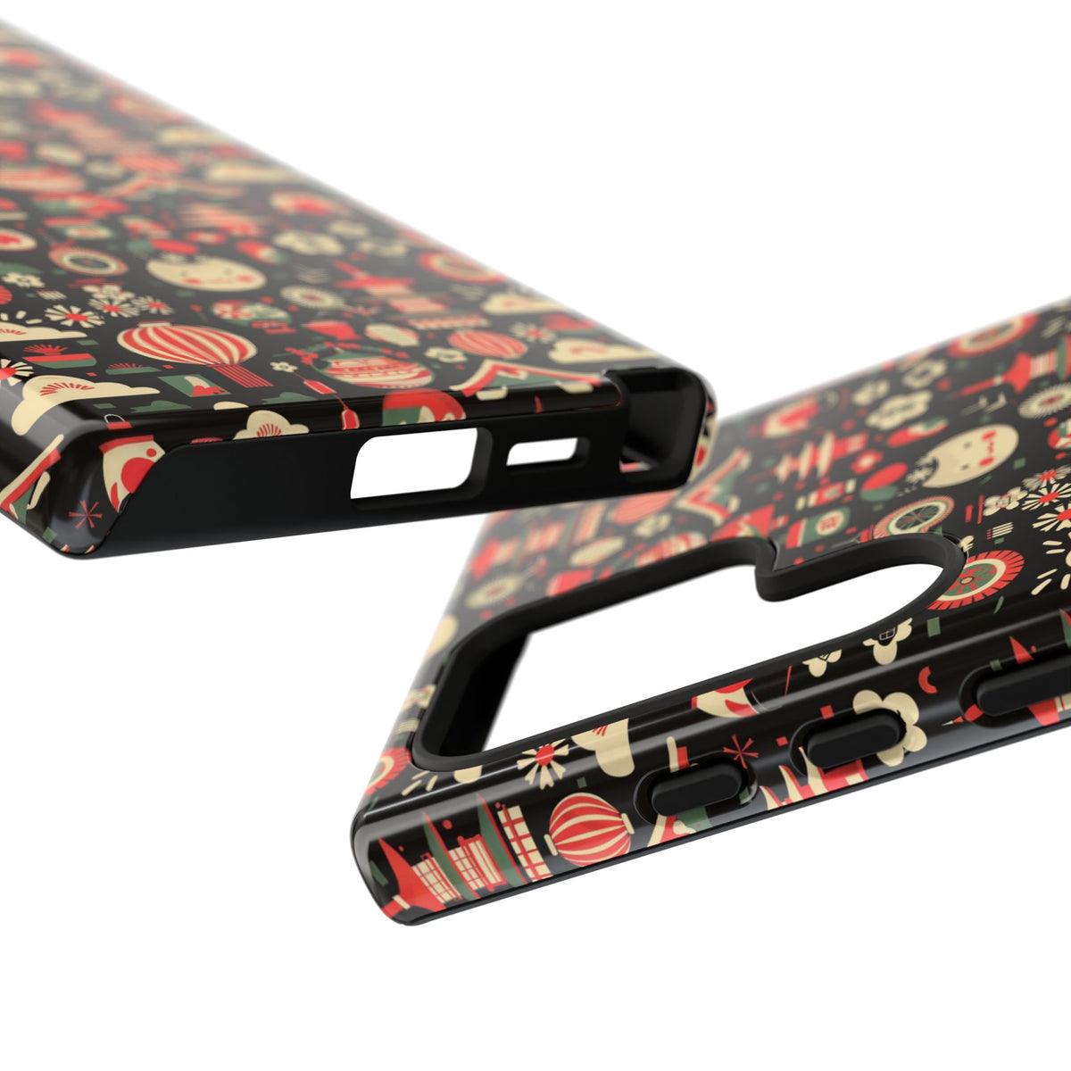 Japanese Pattern Phone Case – Elegant & Timeless Design for Your Phone 032