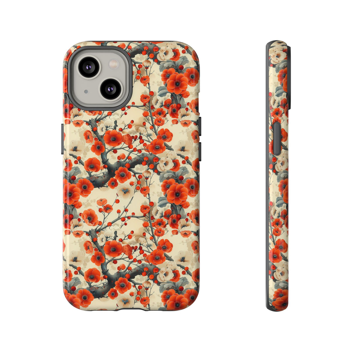 Japanese Pattern Phone Case – Elegant & Timeless Design for Your Phone 084