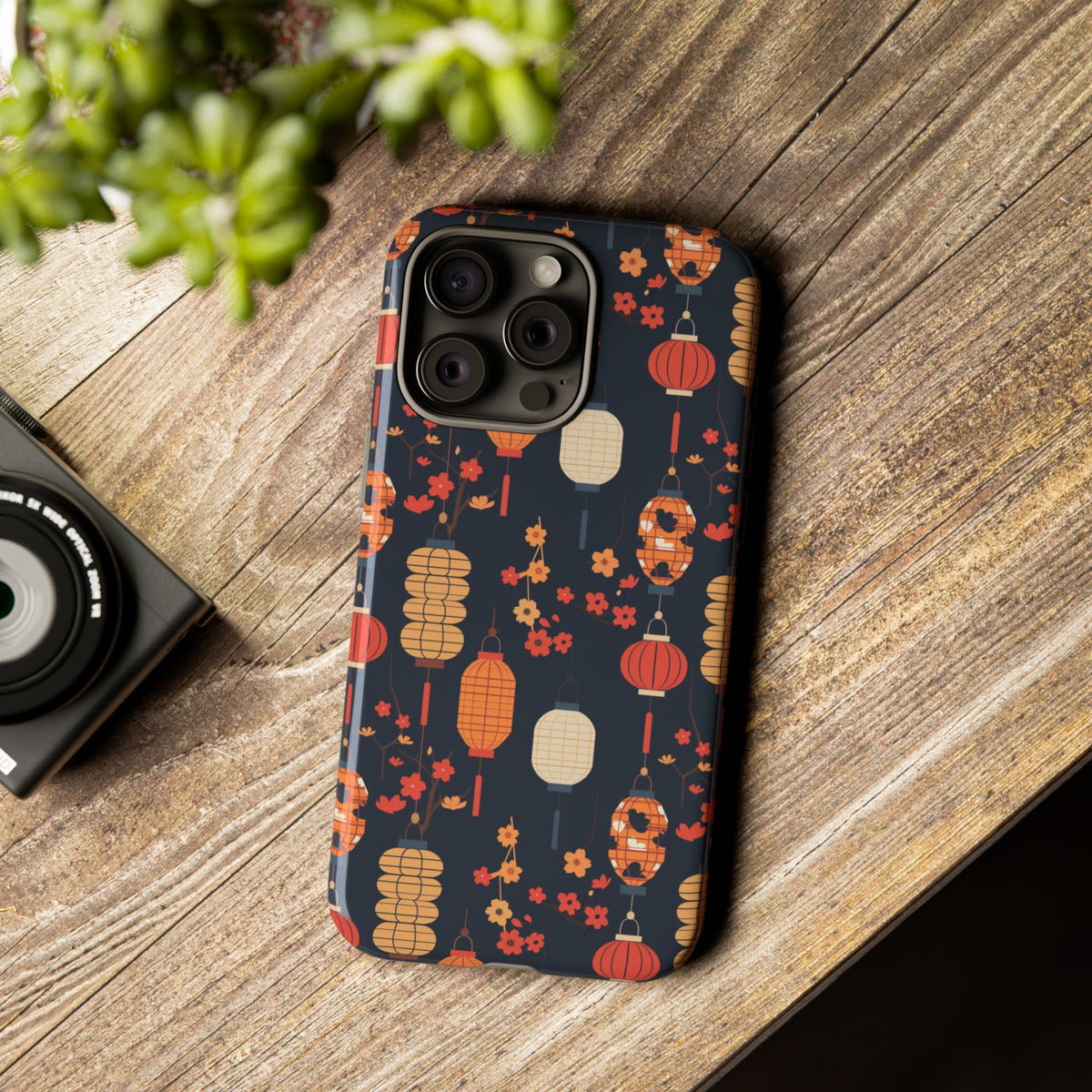 Japanese Pattern Phone Case – Elegant & Timeless Design for Your Phone 027