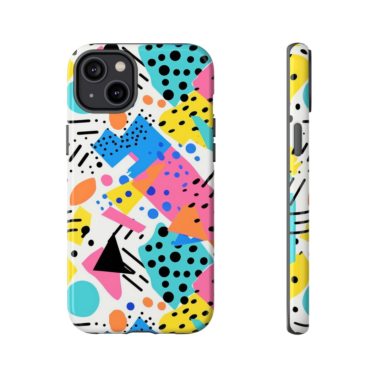 Bright Summer Memphis Design Phone Case – Vibrant and Playful Phone Cover