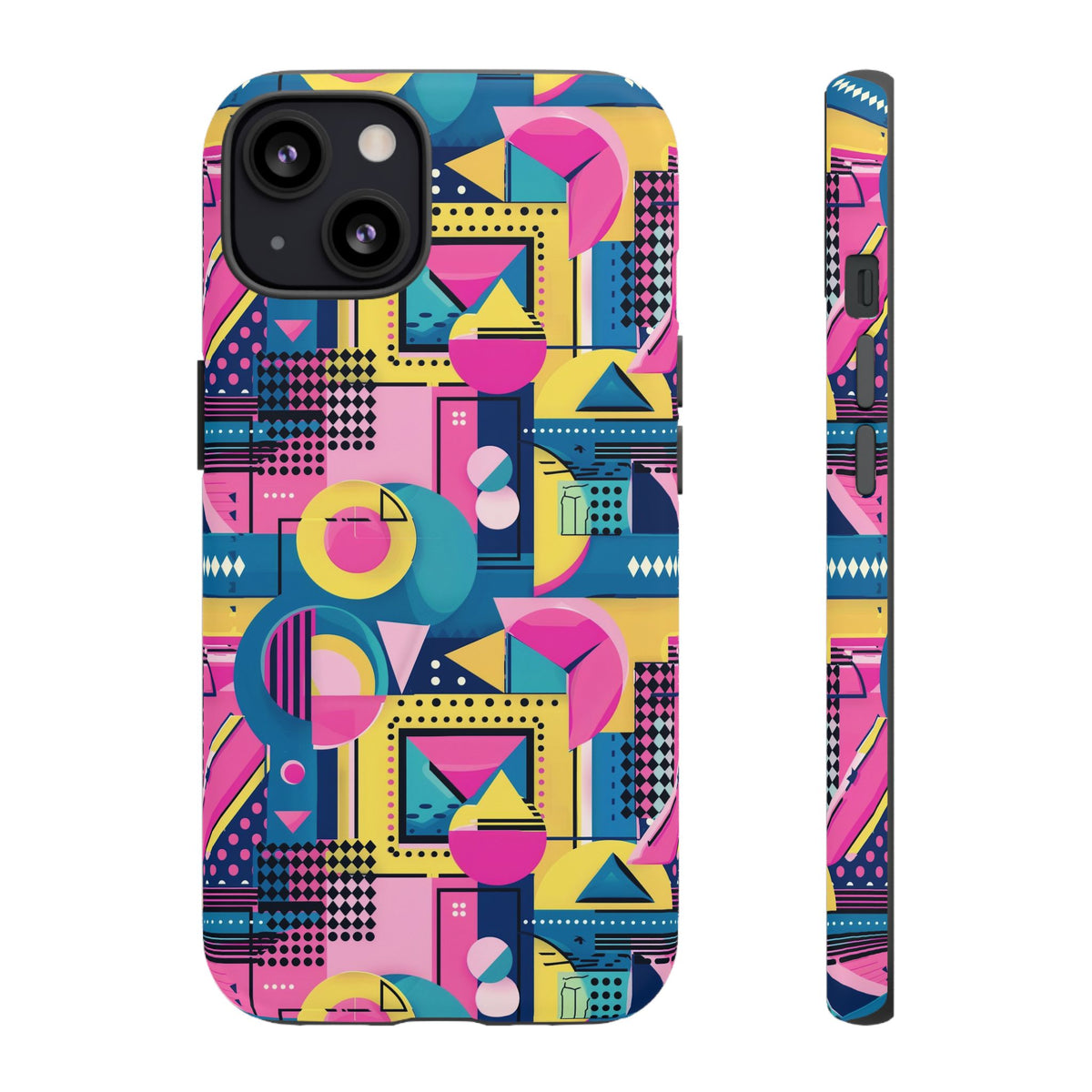 Retro 80s Seamless Phone Case – Vintage Style Meets Modern Protection 090