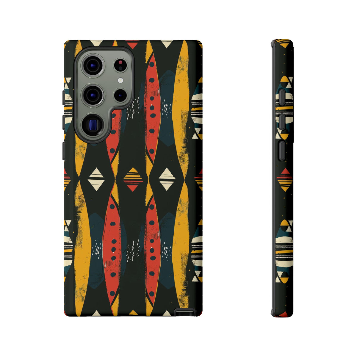 Stylish African Pattern Phone Case – Unique and Vibrant Protection 156