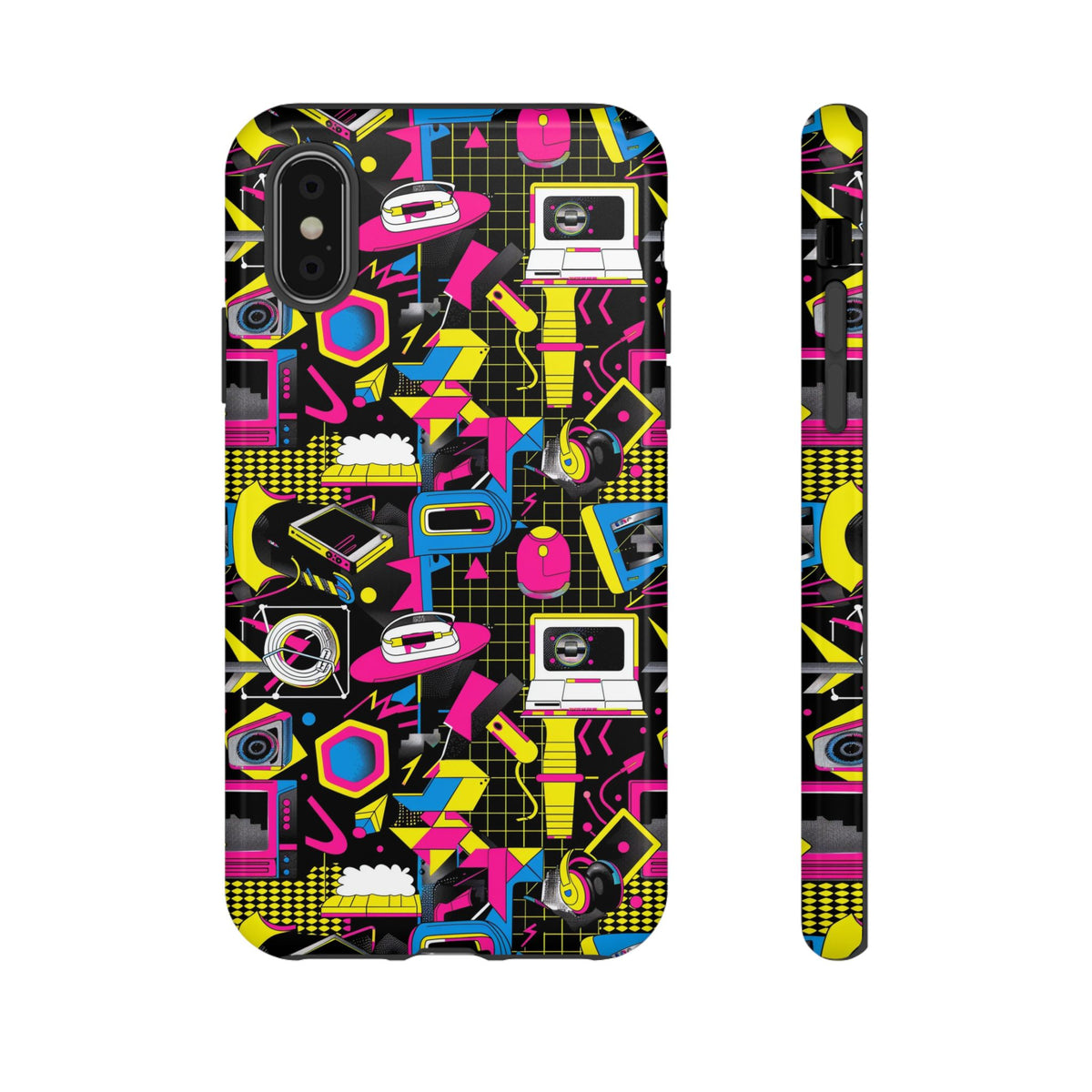 Retro 80s Seamless Phone Case – Vintage Style Meets Modern Protection 149