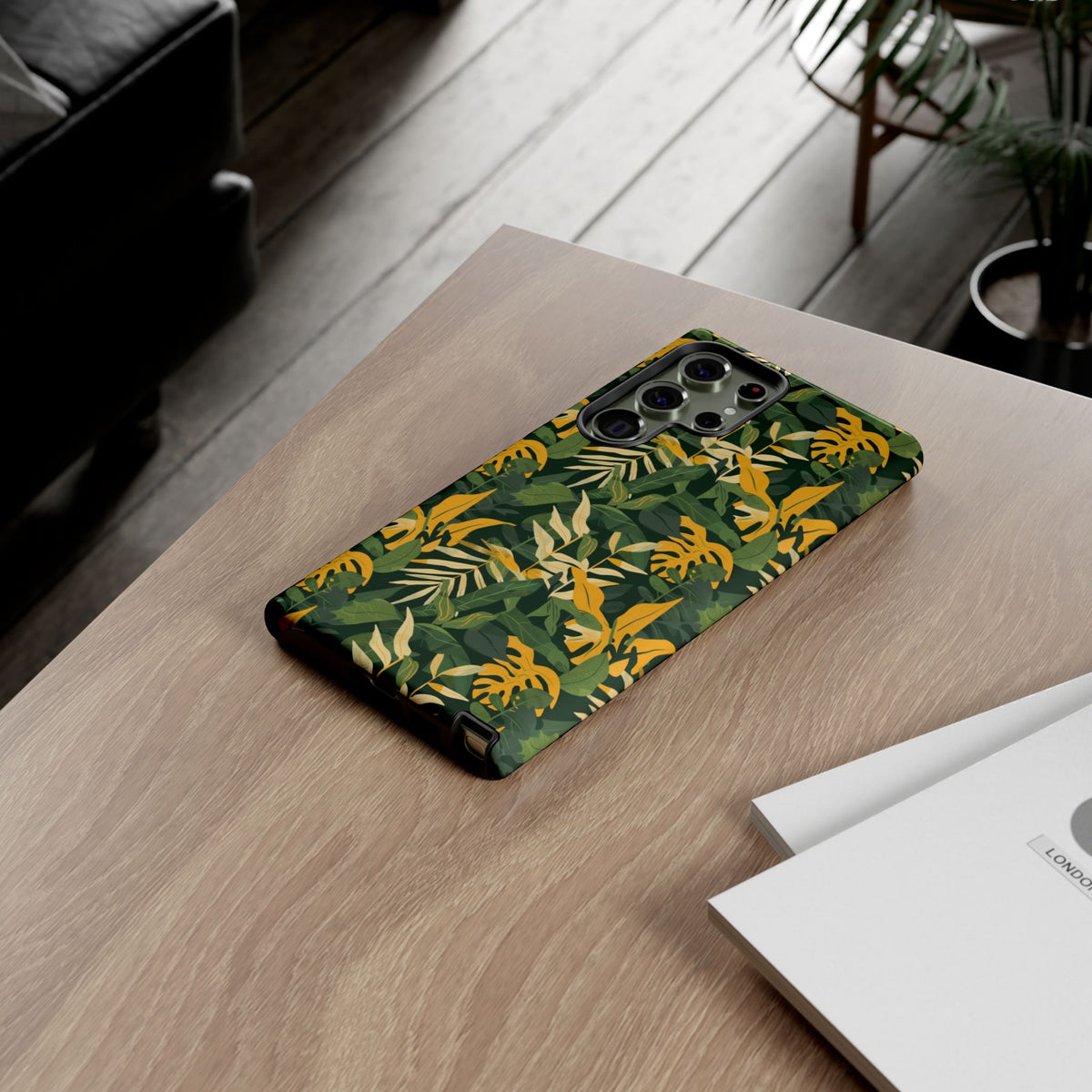 Jungle Pattern Phone Case – Exotic & Lush Design for Your Phone 347