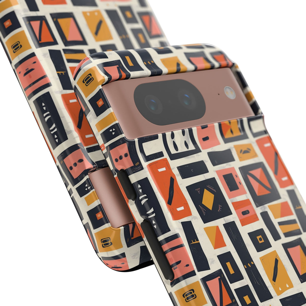 Stylish African Pattern Phone Case – Unique and Vibrant Protection 087