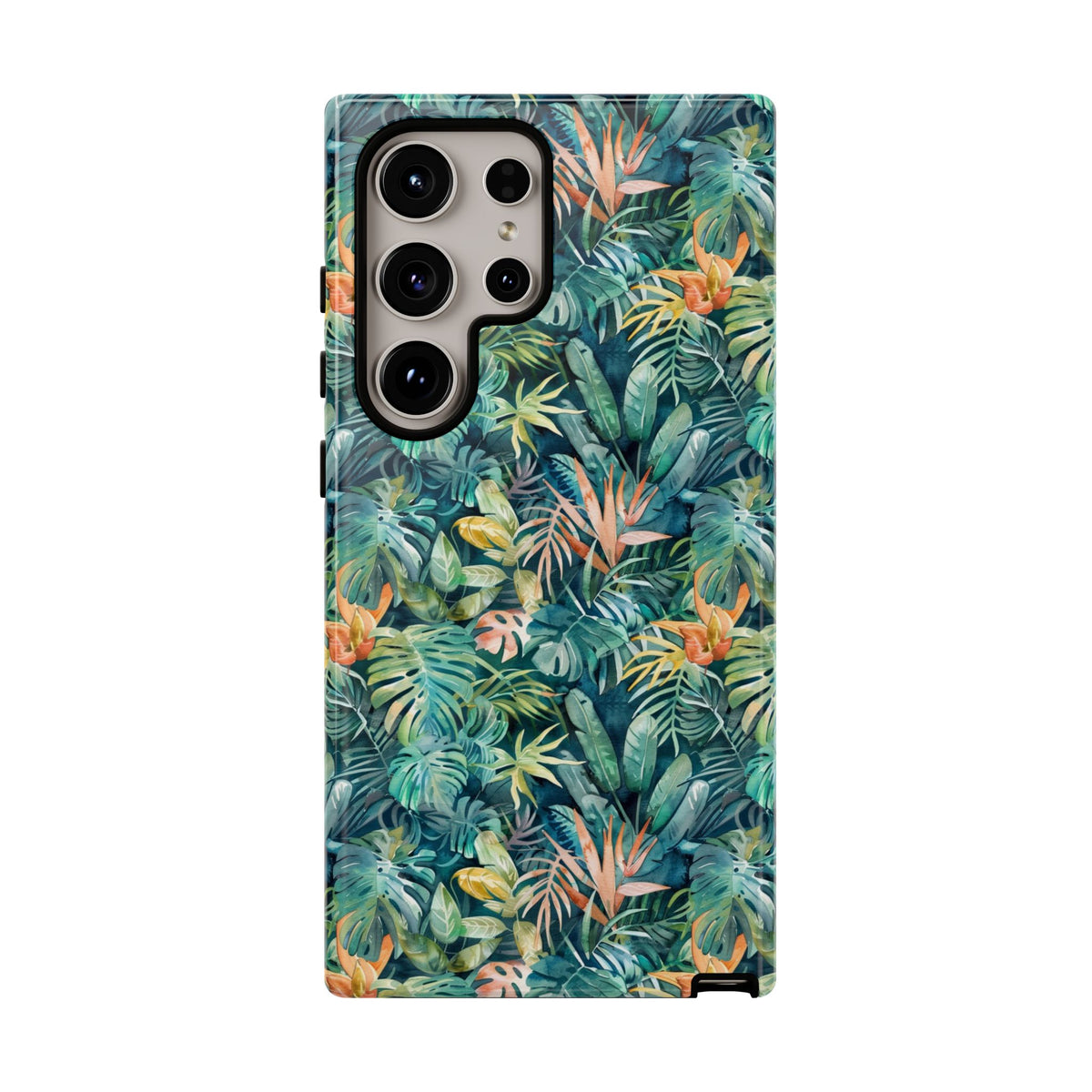 Jungle Pattern Phone Case – Exotic & Lush Design for Your Phone 333