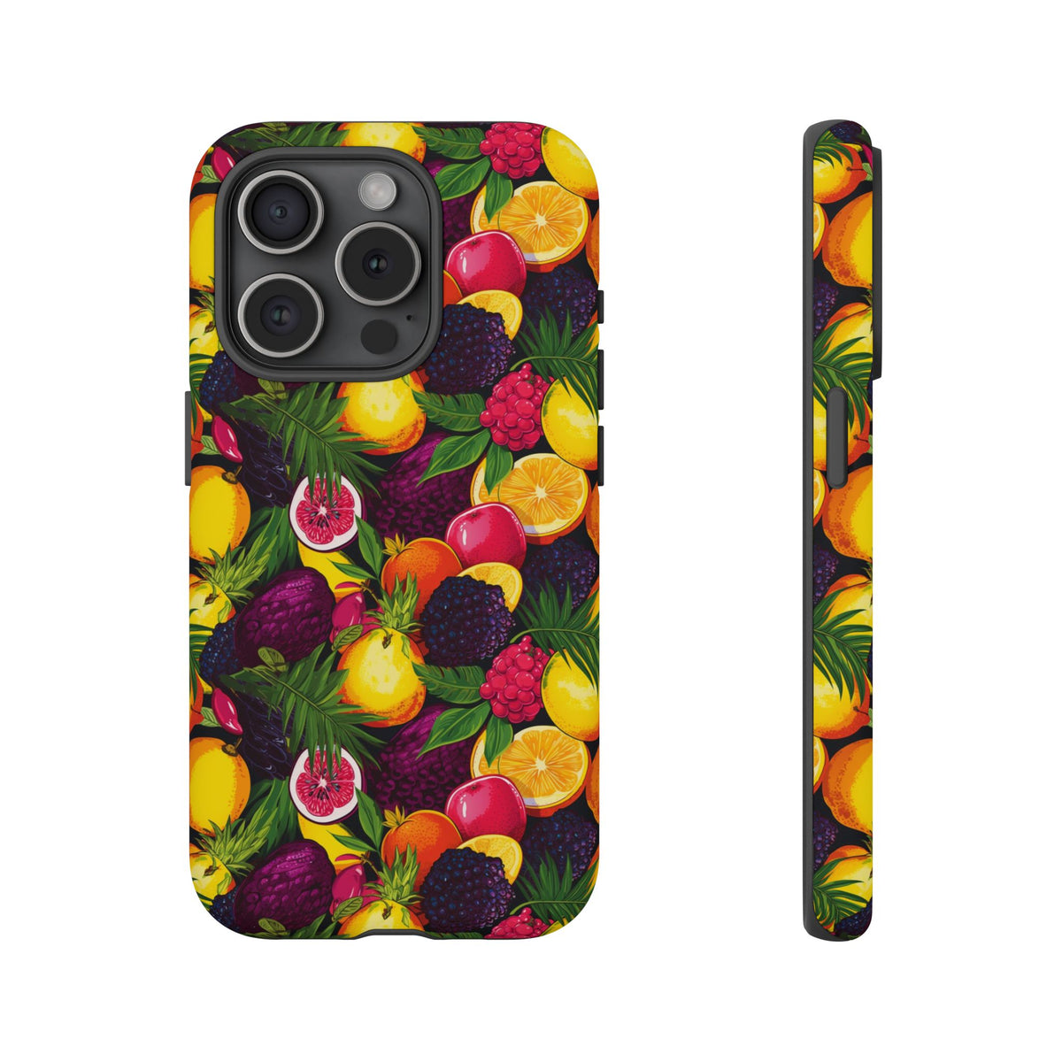 Fruit Pattern Phone Case – Vibrant & Fun Design for Your Smartphone 973